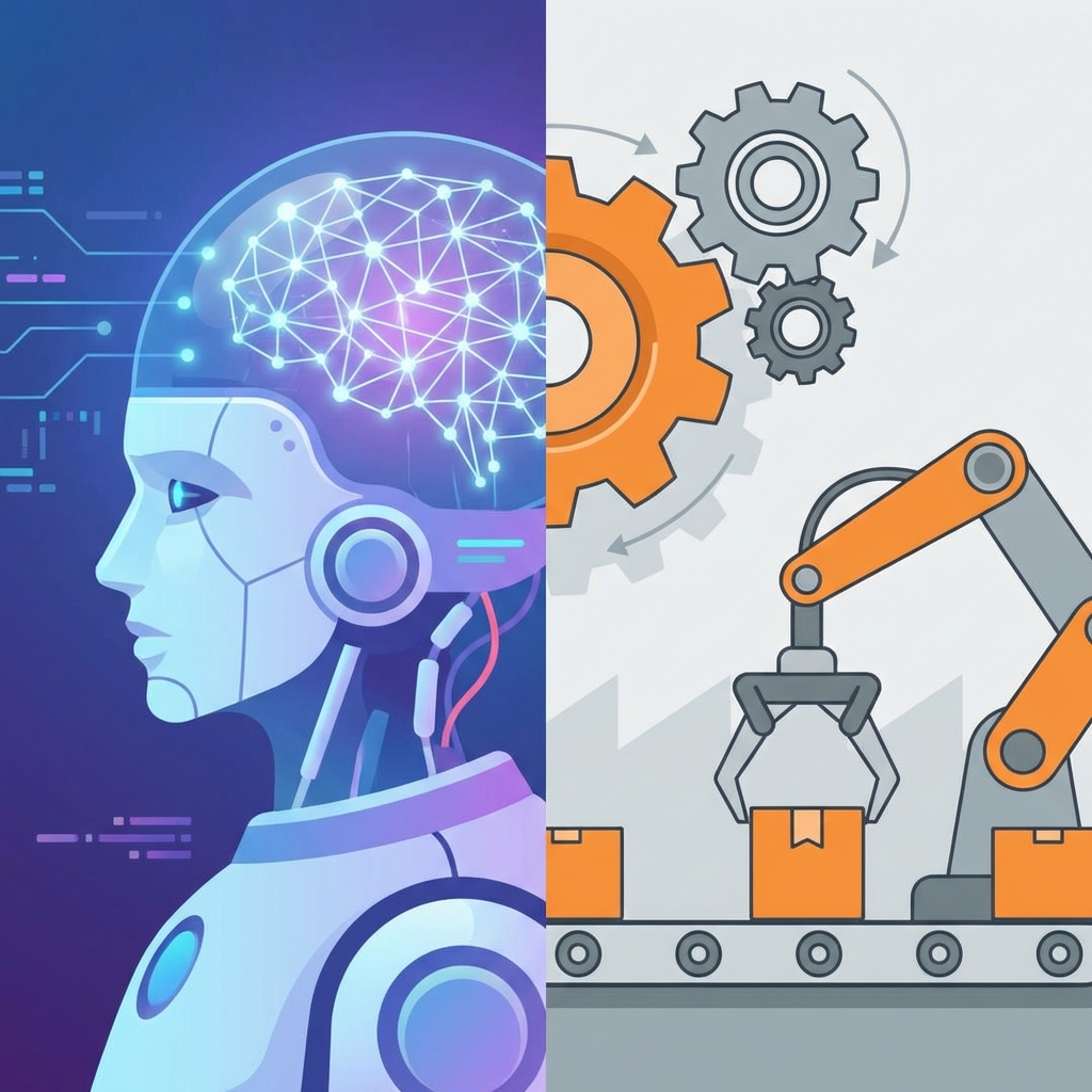 AI vs Otomatisasi: Apa Bedanya dan Mana yang Lebih Berguna?